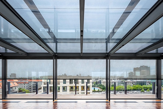 Schiebefenster cero China Club Berlin