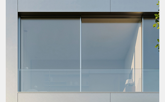Schiebefenster cero III frameless