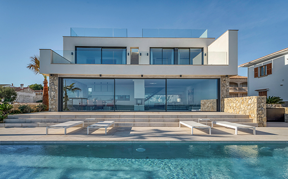 Schiebefenster cero Villa Pla de Mallorca