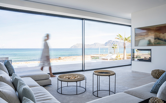 Schiebefenster cero Villa Pla de Mallorca