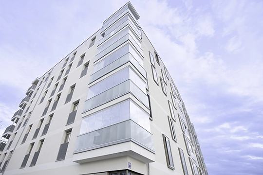 Solarlux Balkonverglasung SL25 - Aubinger Allee München