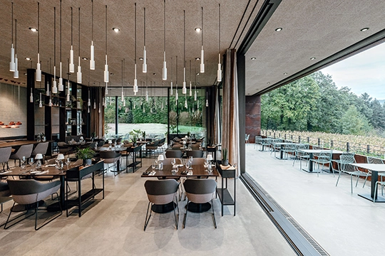 Schiebefenster cero Weingut Kopp Sinzheim