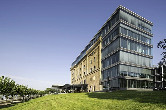 Solarlux Glas-Faltwand Rohmühle Bonn