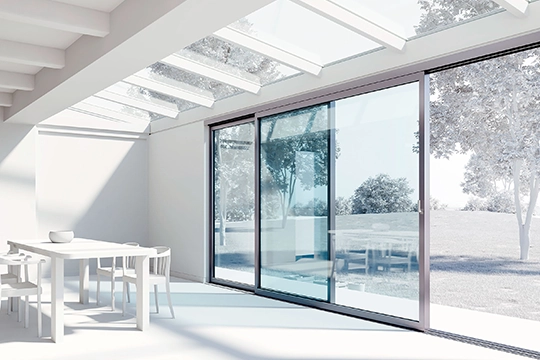 Neue Schiebetüren Rendering