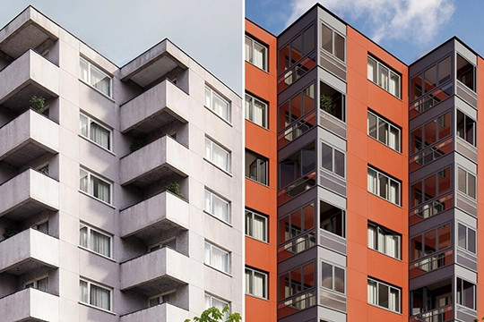 Fassadenmodul Ecoline M