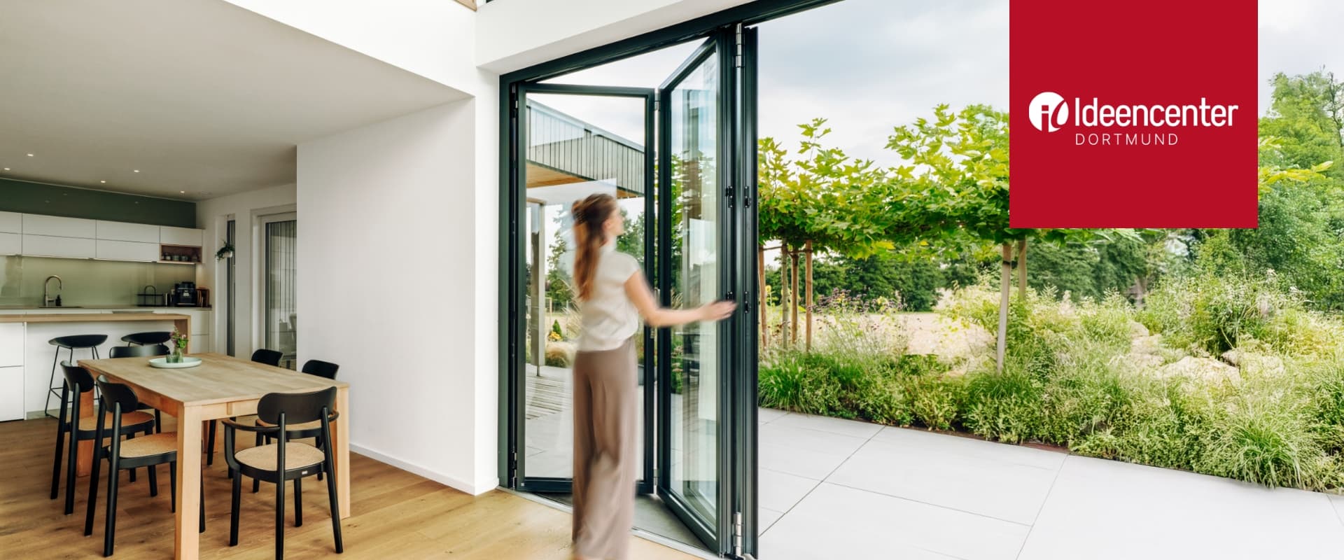 Header Ideencenter Glas Faltwand