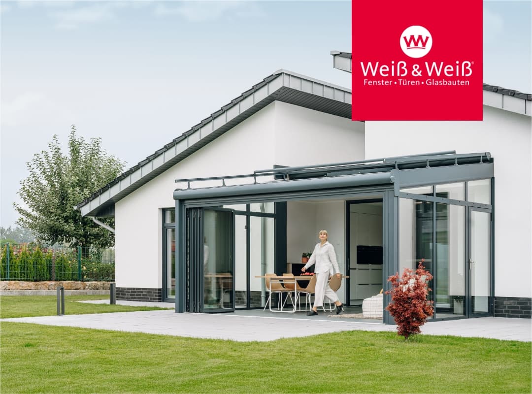 Wintergarten Weiß und Weiß mobil