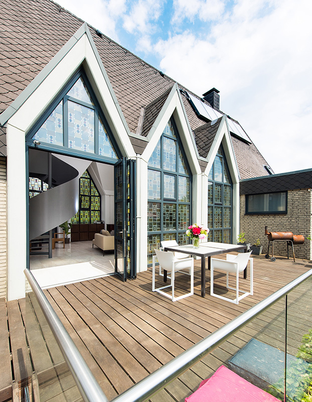 Solarlux Glas_Faltwand Hasbergen