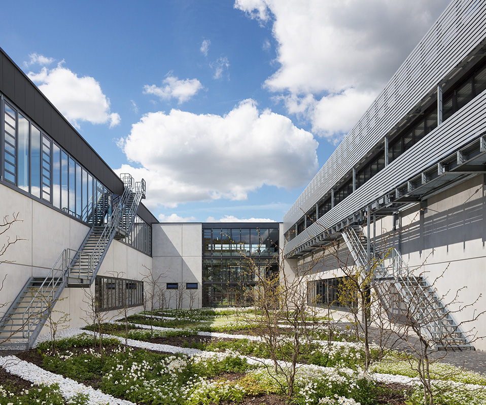 Solarlux Campus Innenhöfe
