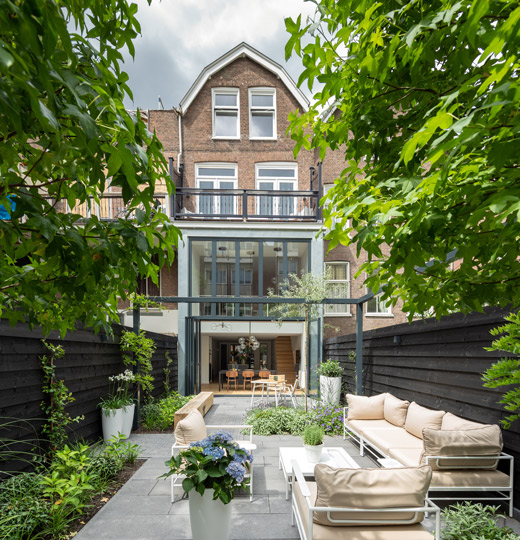 Solarlux vouwwand Rotterdam tuin