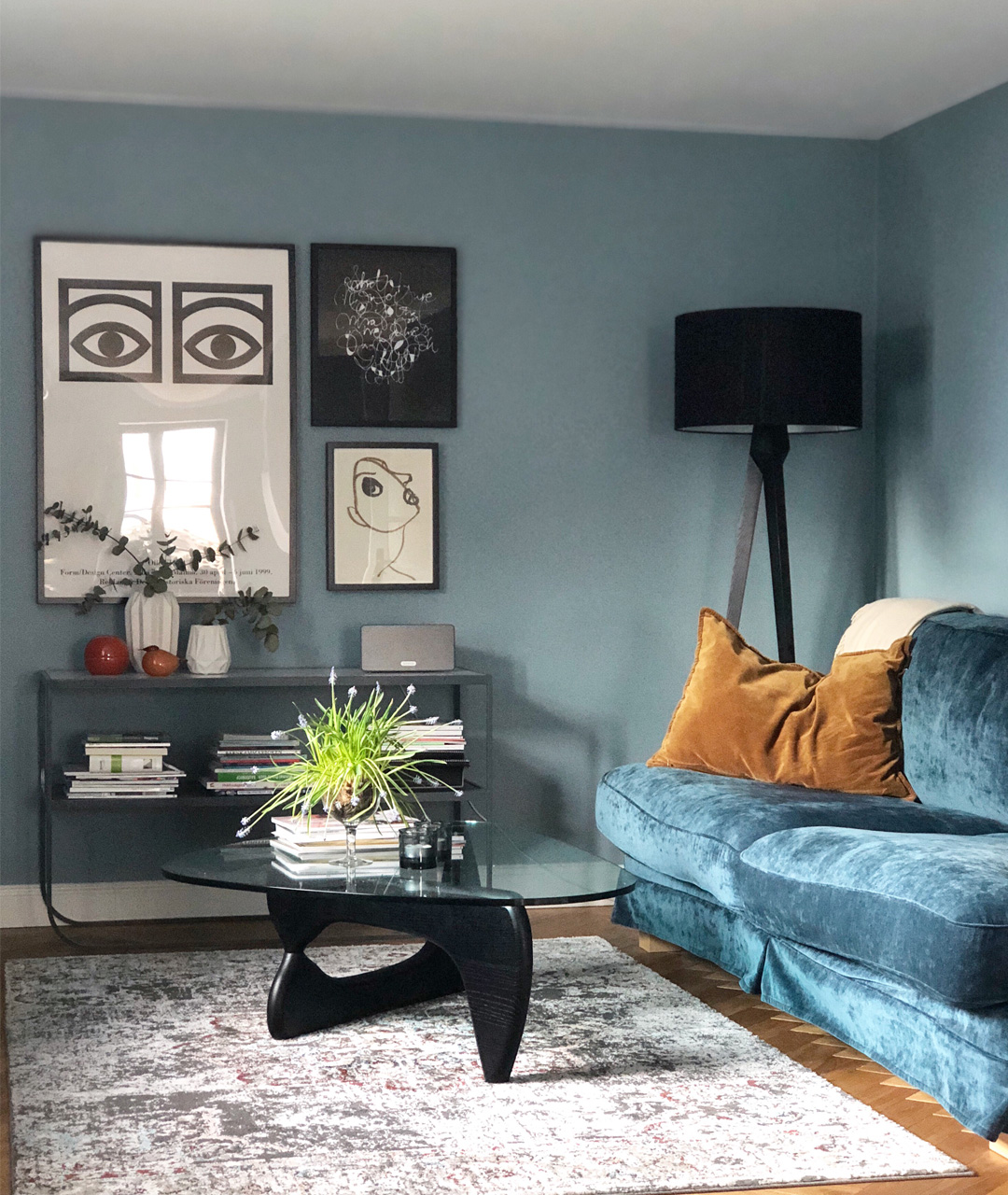 Woonkamer van de villa