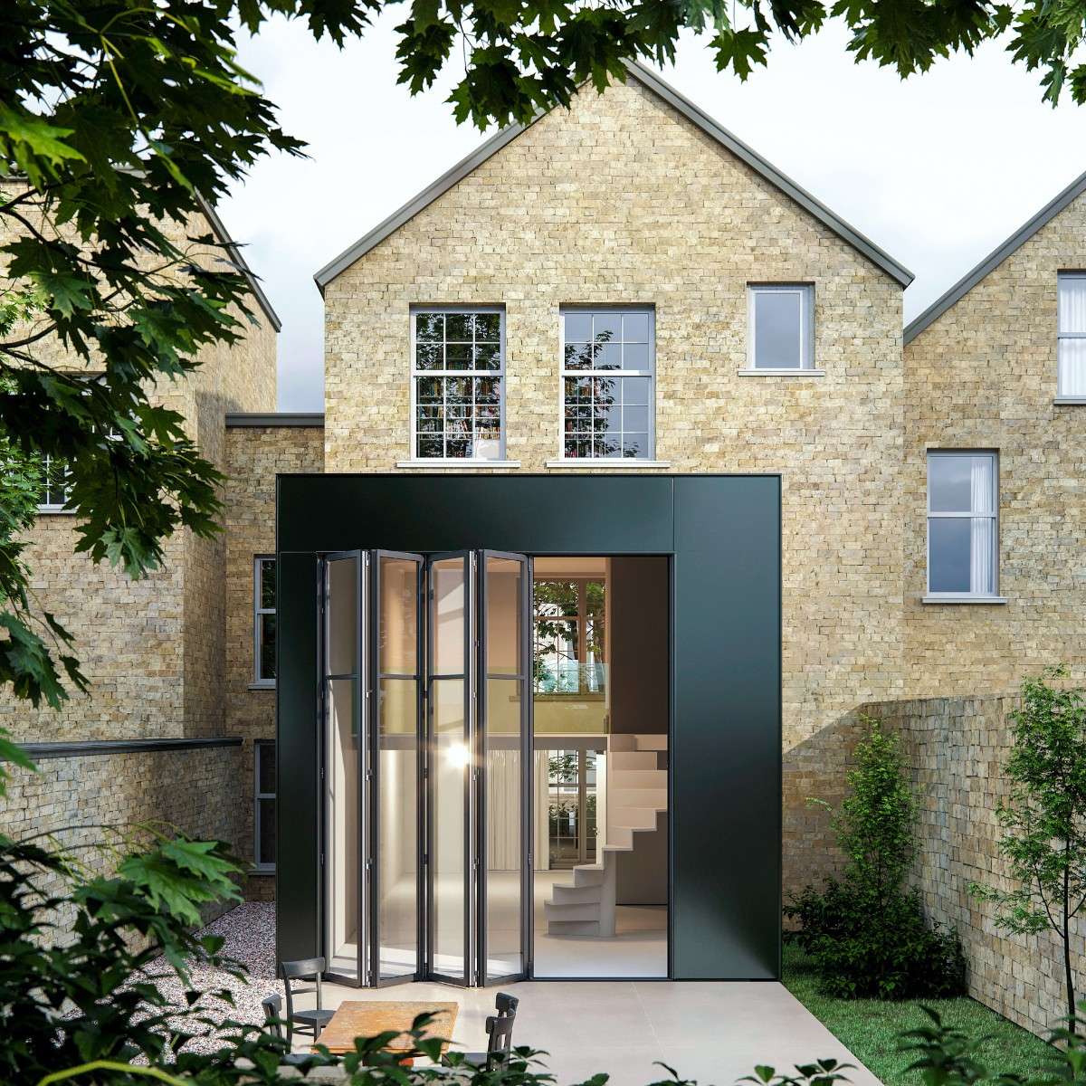Acoustics bifold doors
