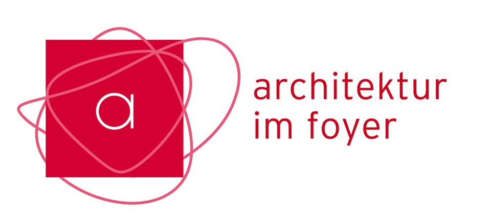 Logo architektur im foyer