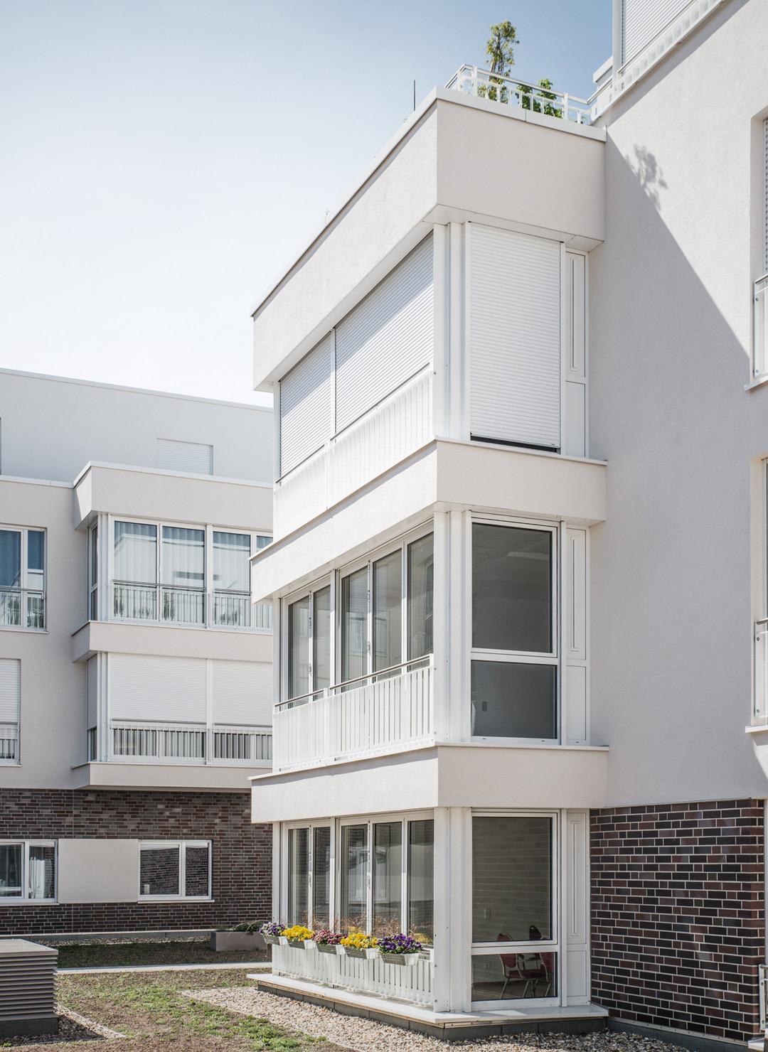 Glas-Faltwand als Balkonverglasung