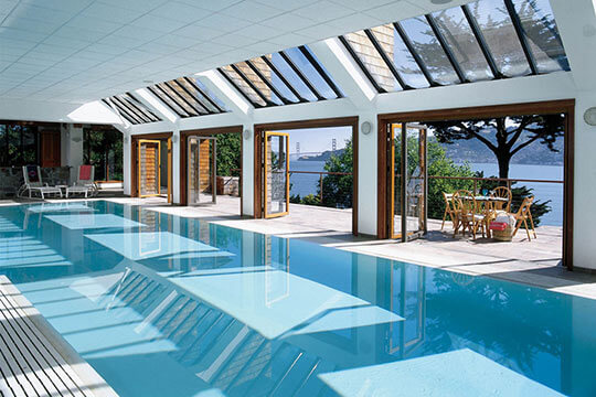 Zwembadbeglazing