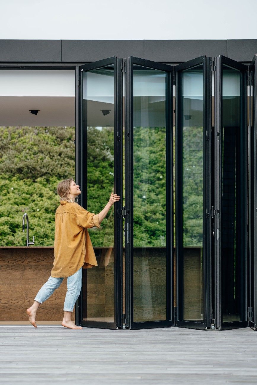 Frame materials bifold doors
