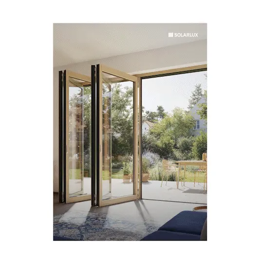 Solarlux brochure glazen vouwwand