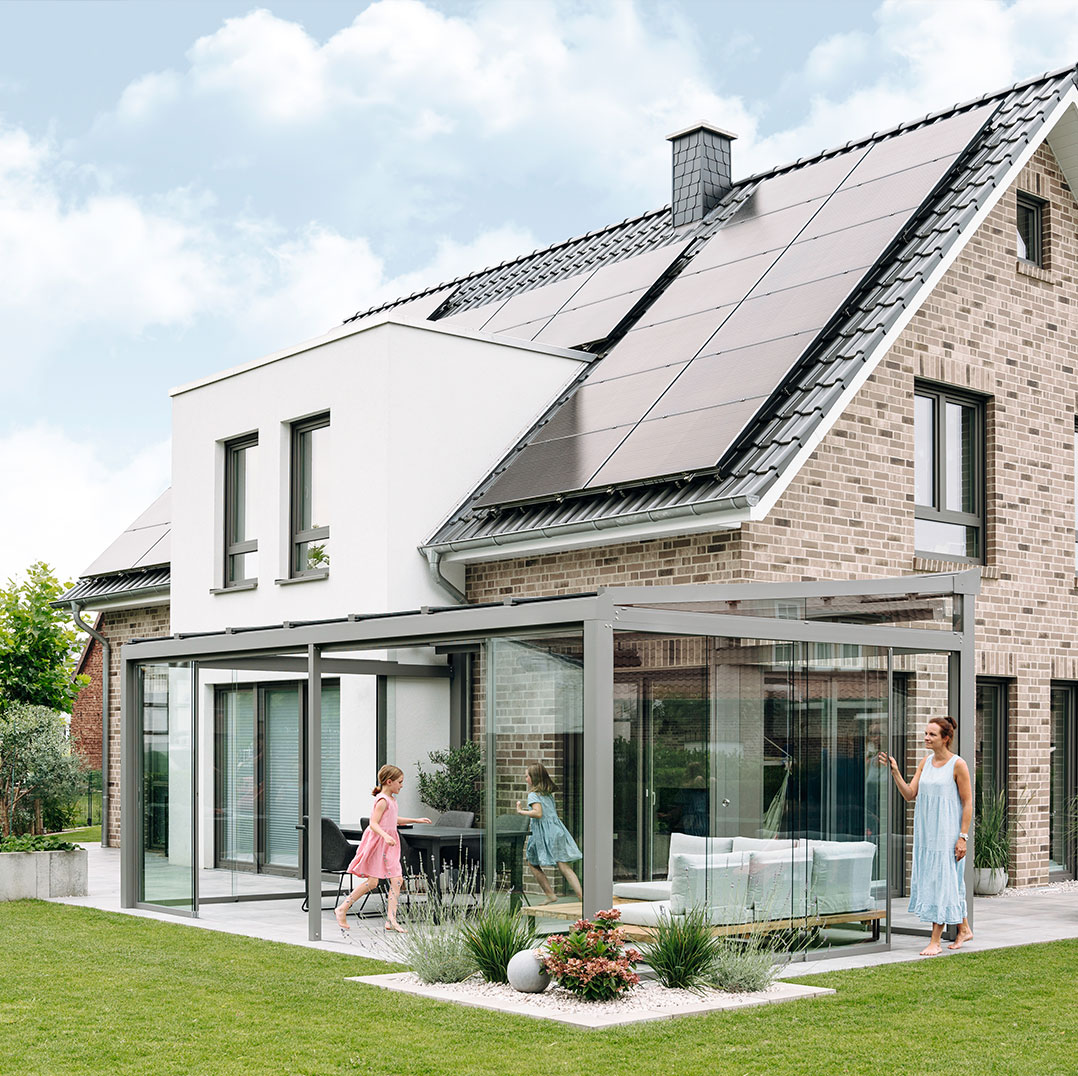 Glass Extension Exterior