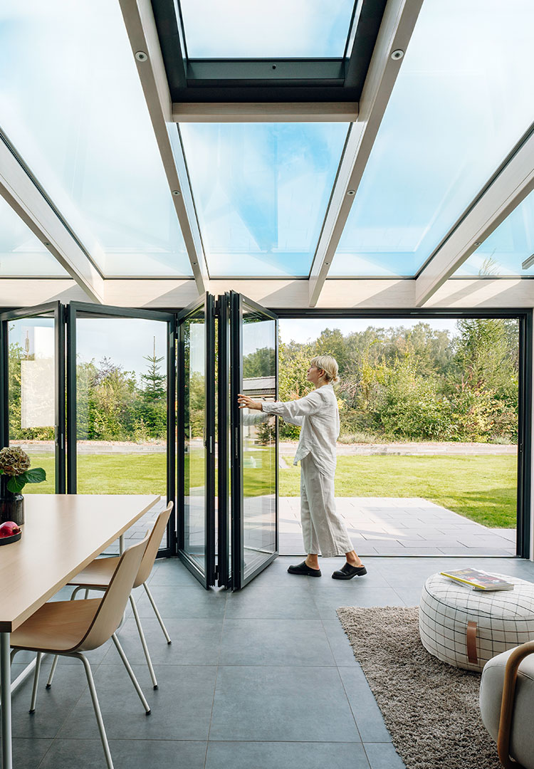 Glass Extension Interior