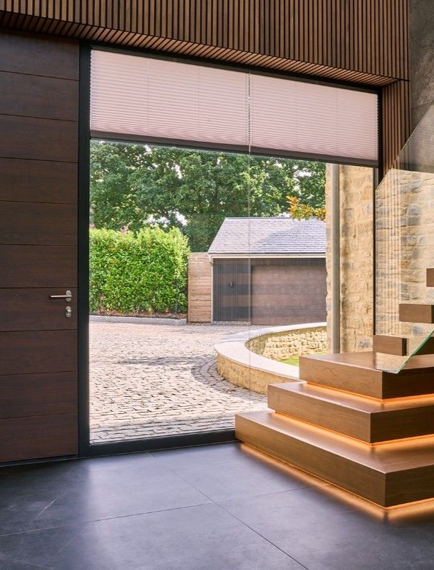 Large glass spans biddenham