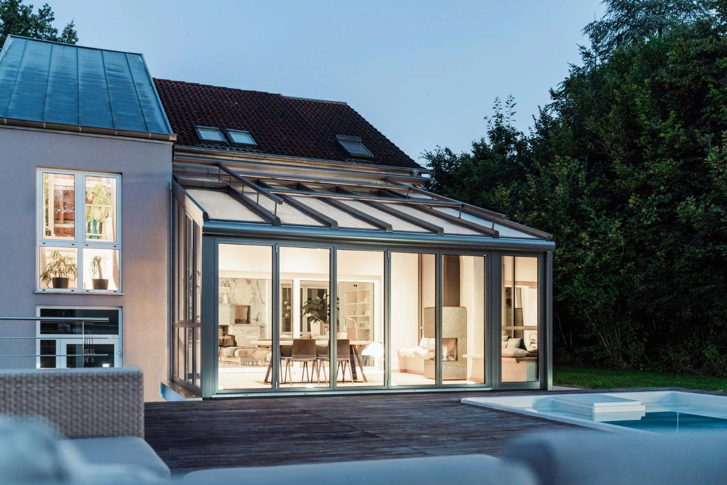 Solarlux Akzent Plus wintergarden Ecoline Bi-Folding Doors