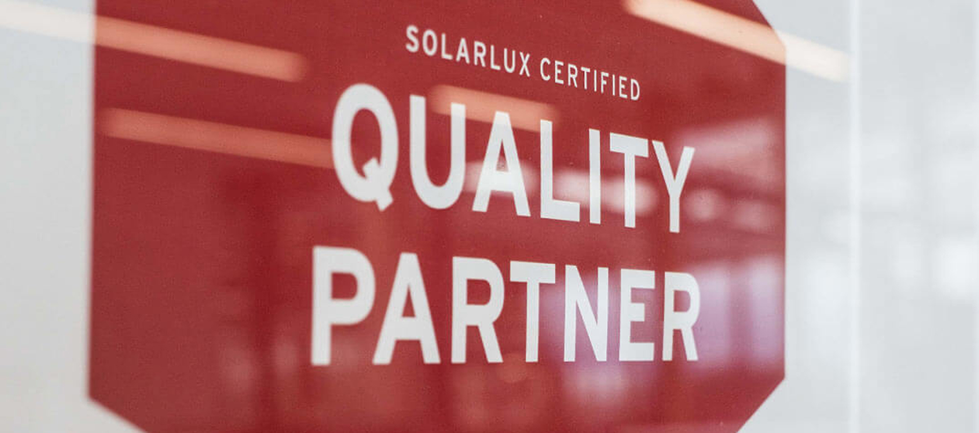 Solarlux Quality Partner Zertifikat