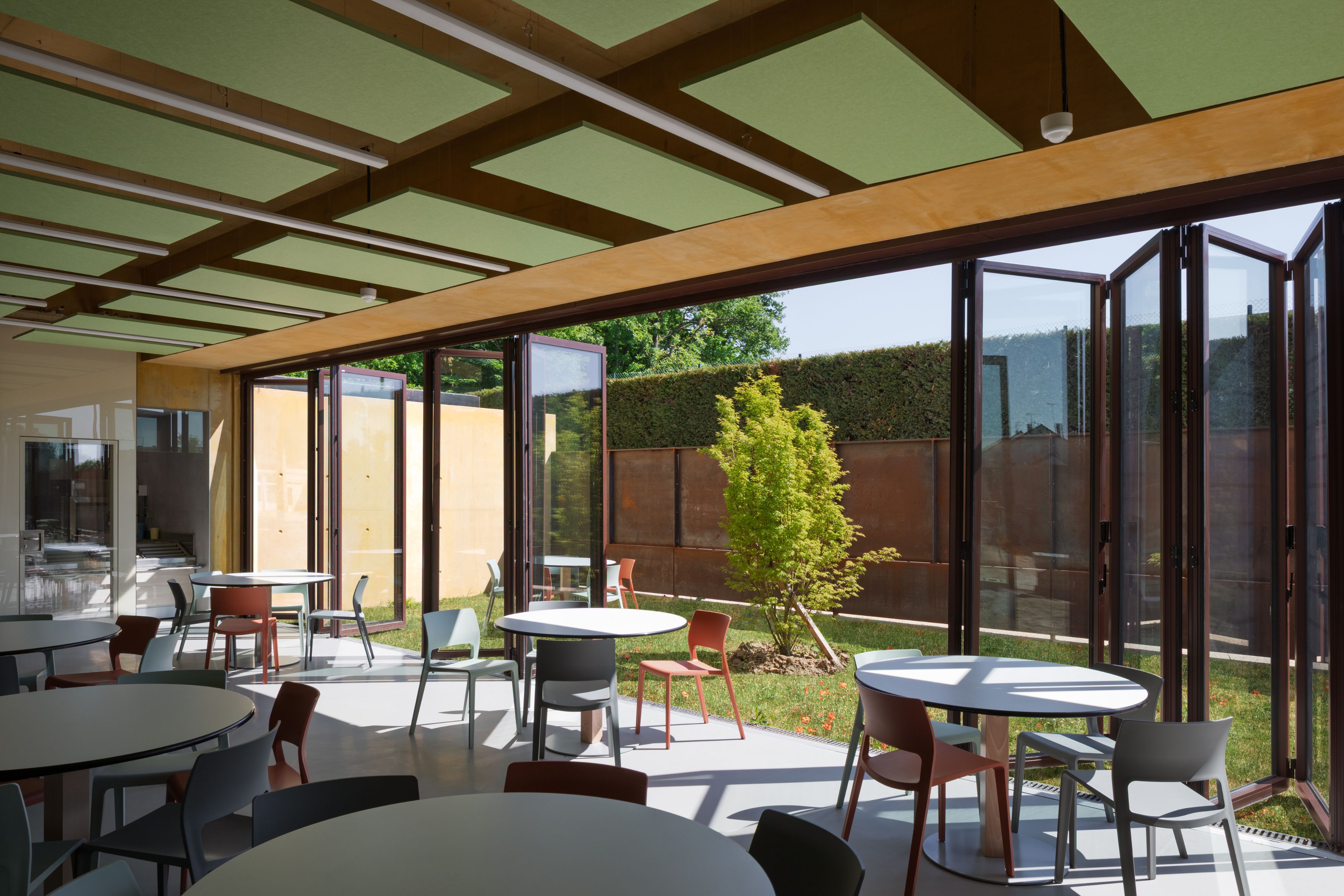 Baie accordéon école Clairbois à Rambouillet