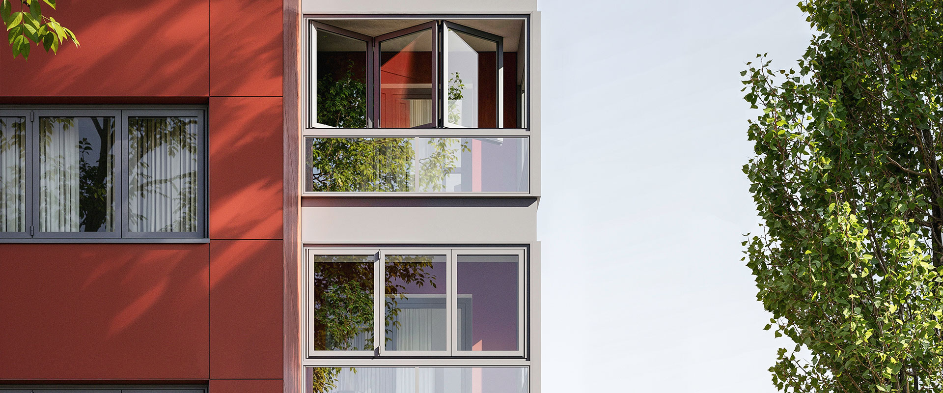 Solarlux Fassadenmodul