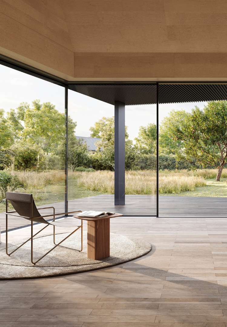 Sliding doors cero large panels