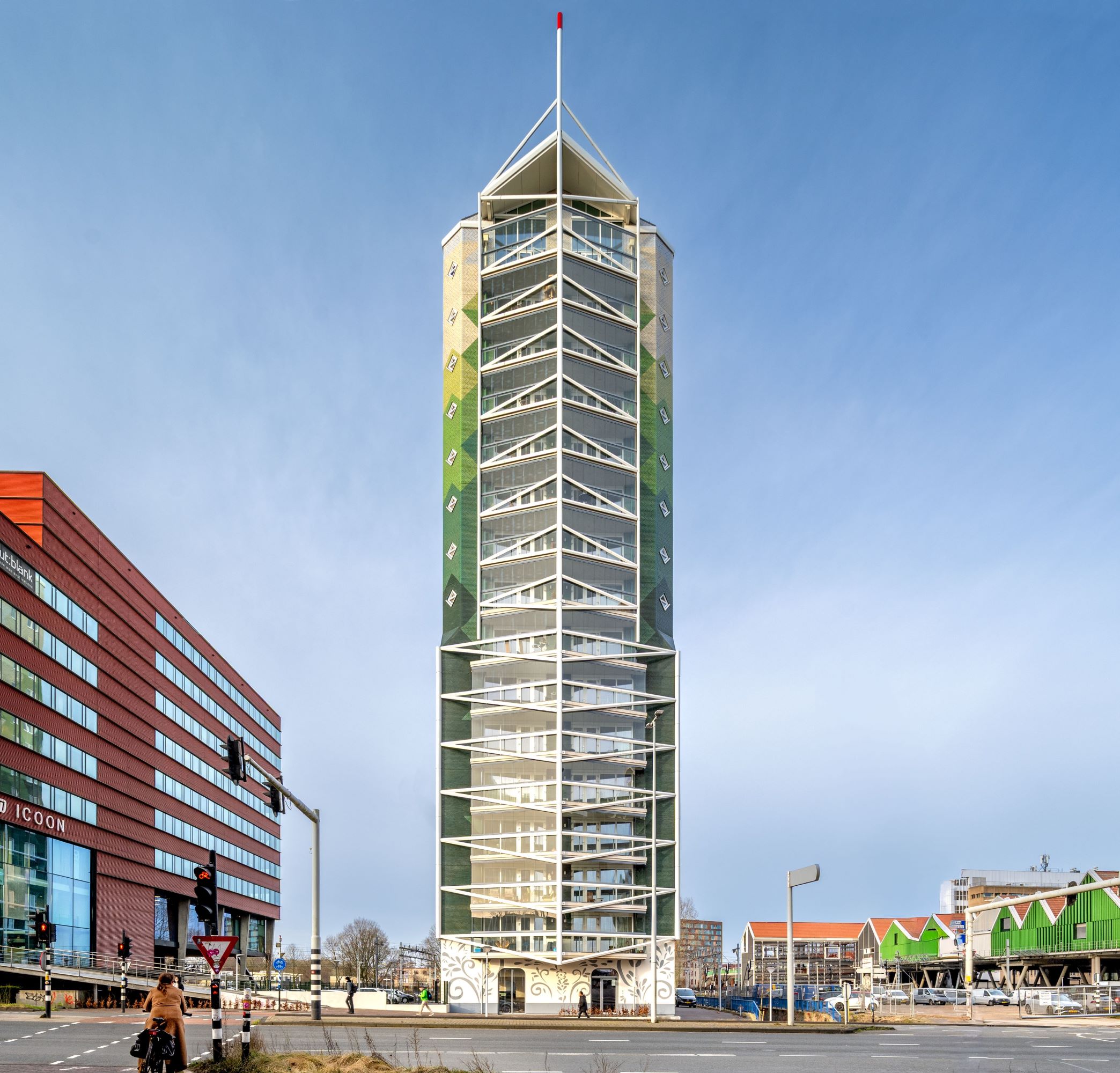 Solarlux balkonbeglazing Catharinatoren Zaandam