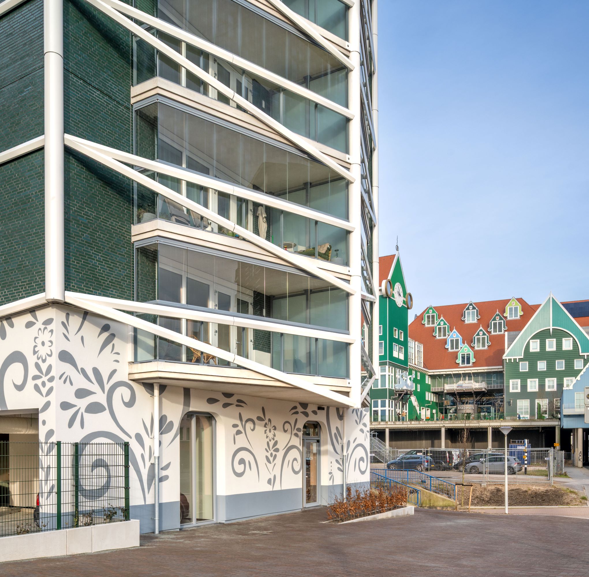 Solarlux balkonbeglazing Catharinatoren Zaandam