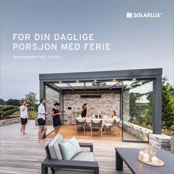 Solarlux Lookbook hagestue SDL Acubis