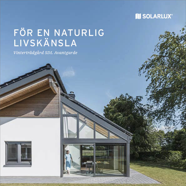 Solarlux Lookbook vinterträdgård SDL Avantgarde