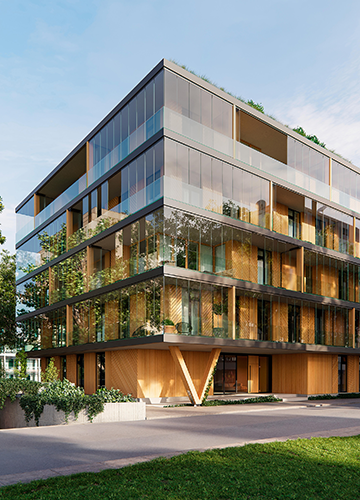 Die Schiebe-Dreh-Systemfamilie Proline T - Holzfassade