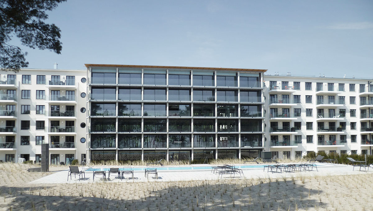 Prora Liegehallen Fassade