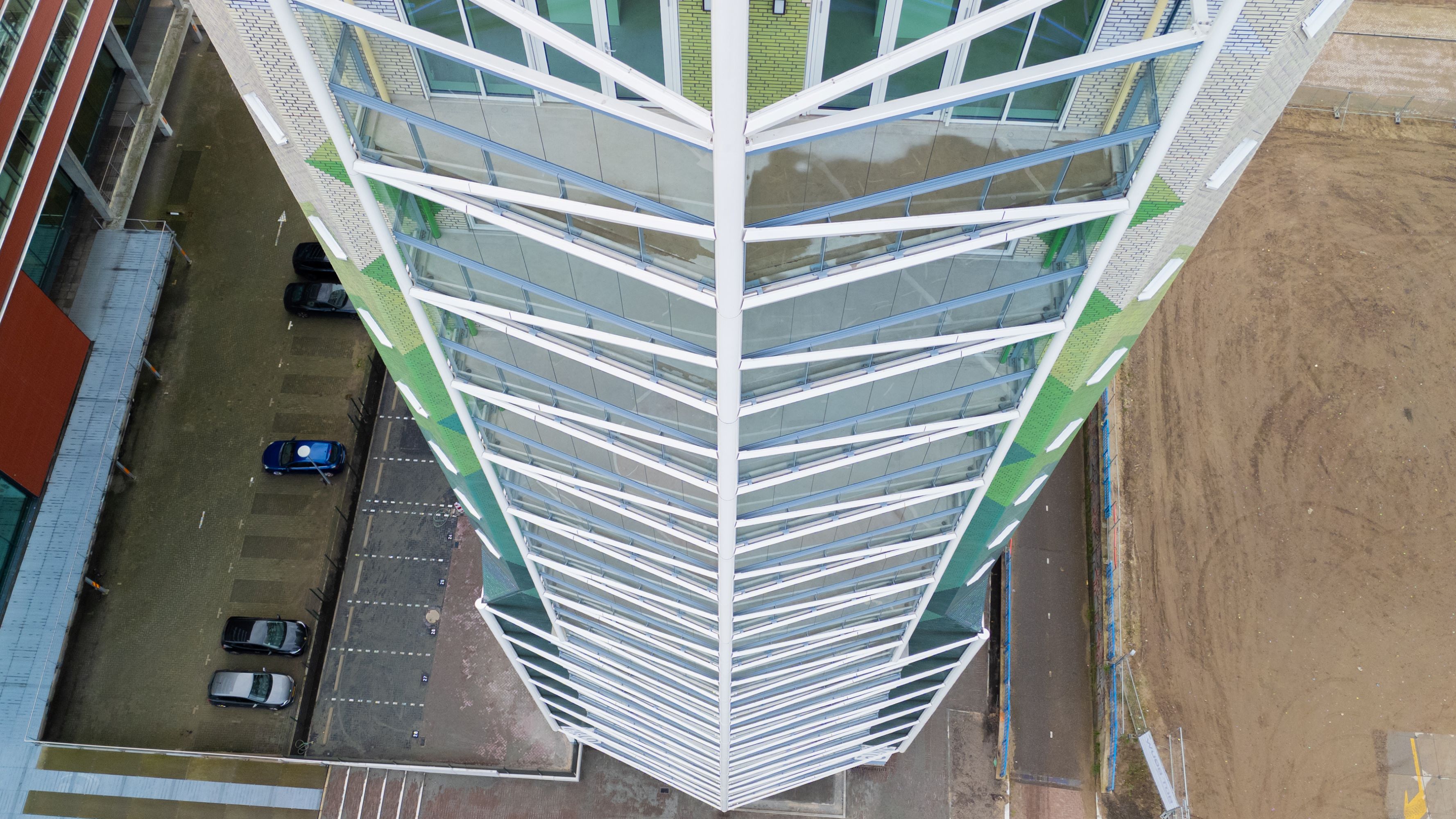 Solarlux balkonbeglazing Catharinatoren Zaandam