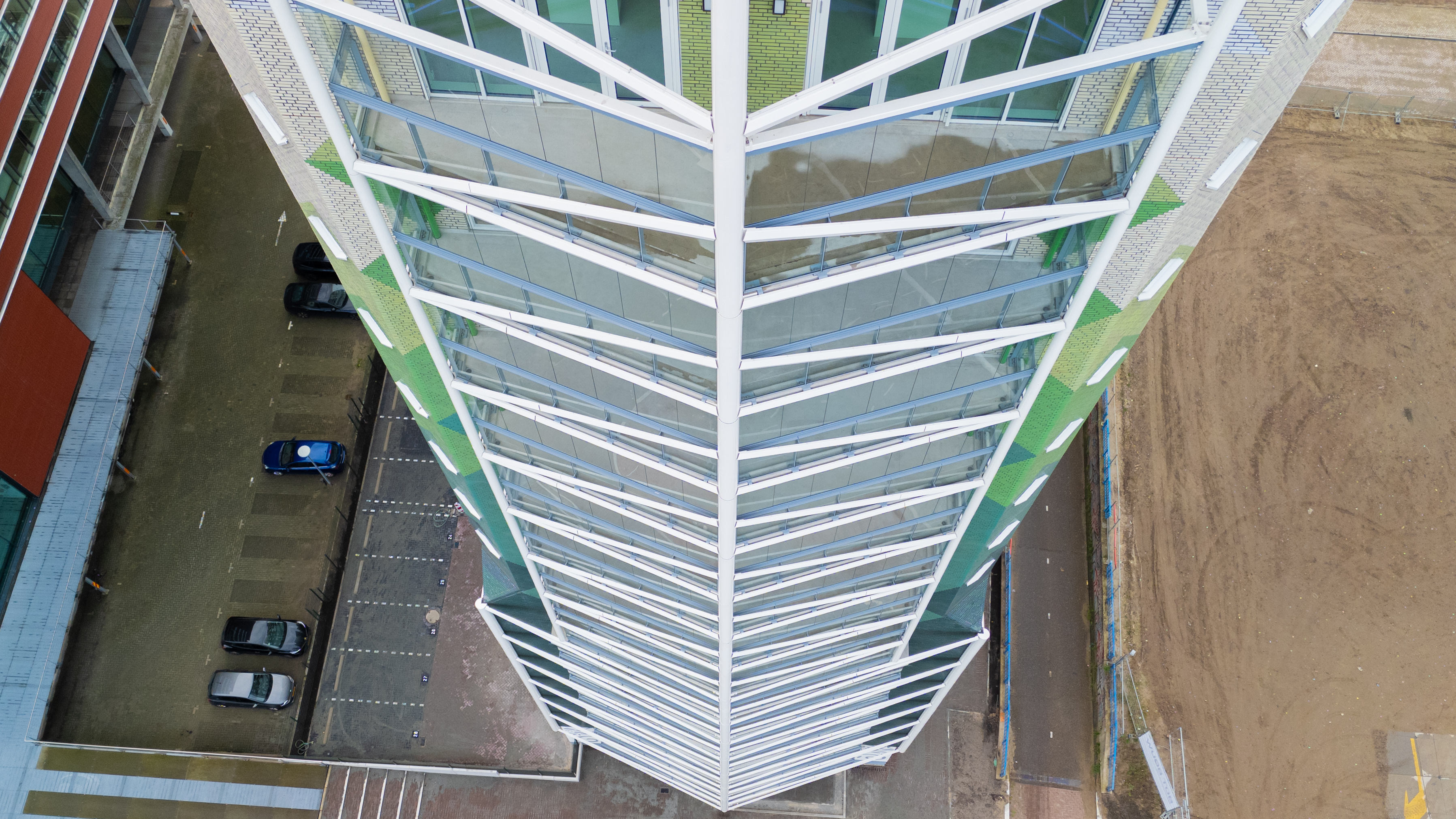 Solarlux balkonbeglazing Catharinatoren Zaandam