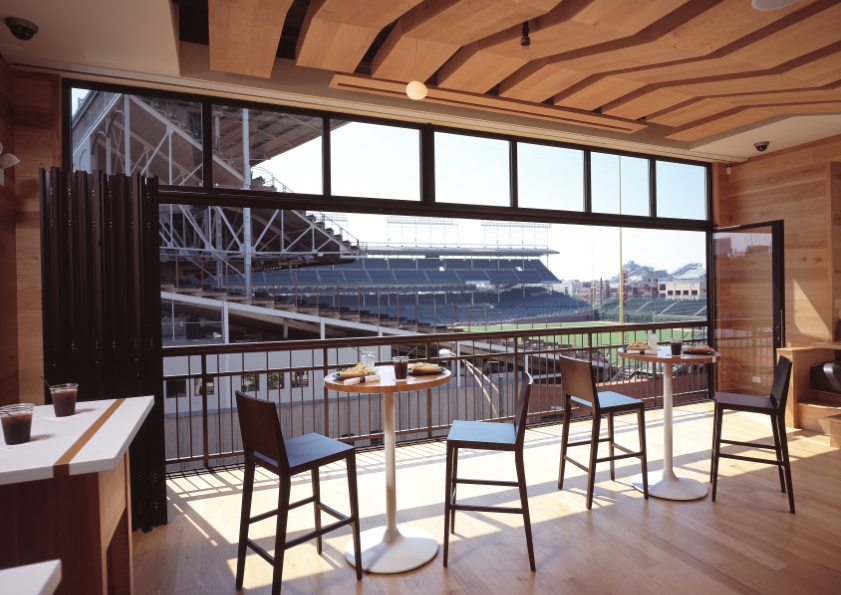 Einsatzbereich Stadionverglasung