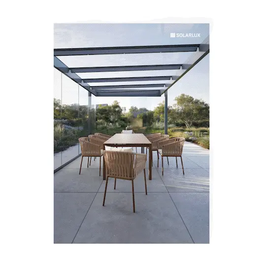 Hagestuer og terrassetak Solarlux brosjyre 
