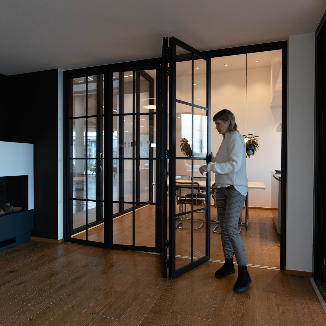 New Yorker skydedøre - anvendelse i forskellige rum