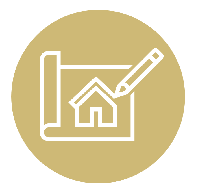 Ikon om forskellige stilarter af fritstående udestuer. 