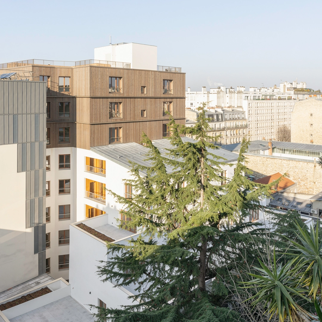 Baie accordéon Avenue Parmentier Paris