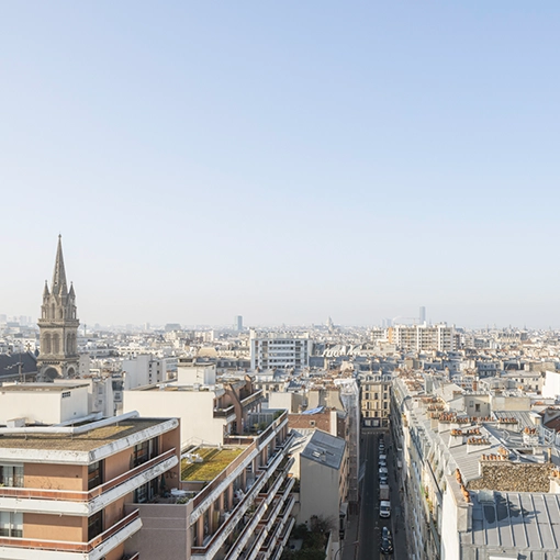 Baie accordéon Avenue Parmentier Paris