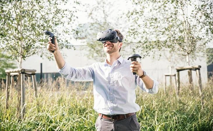 Solarlux VR‑technologie voor realistische productvisualisatie en ontwerpbeleving.