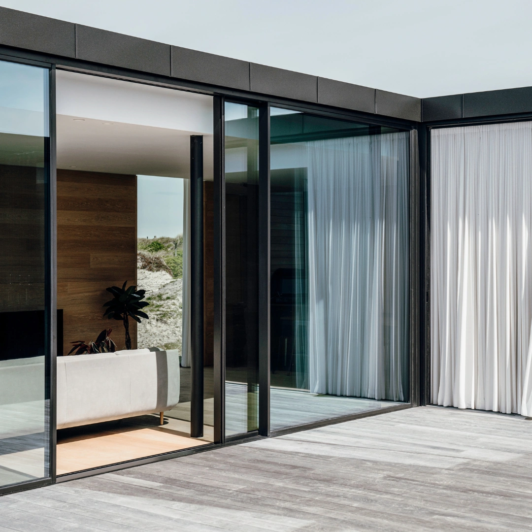 Alu skydedøre udendørs: Den ideelle løsning til terrassen