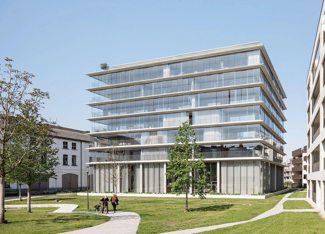 Balkonverglasung Wintergarden House Hassel Belgien