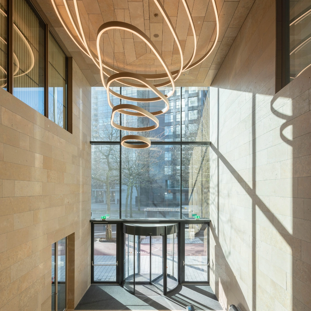 Dagslys i kontorbyggeri