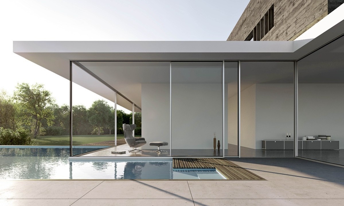 Cero sliding doors large opening