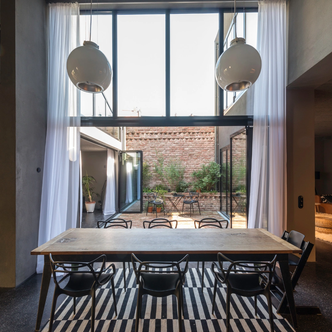 Vikdörrar till terrasser