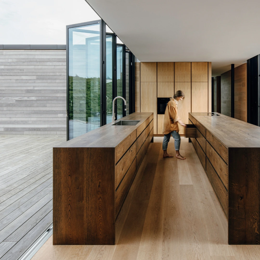 Vikdörrar till uterum